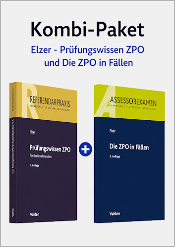Kombi-Paket Prüfungswissen ZPO + ZPO in Fällen