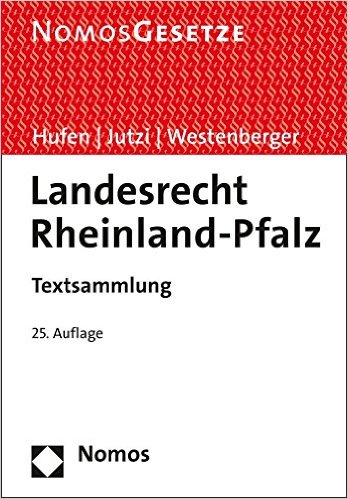 Hufen / Jutzi / Westenberger - Landesrecht Rheinland-Pfalz