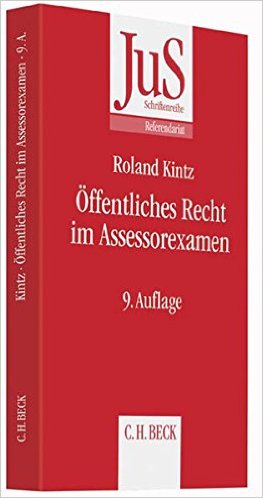 Kintz, Öffentliches Recht im Assessorexamen, 11. Auflage 2021