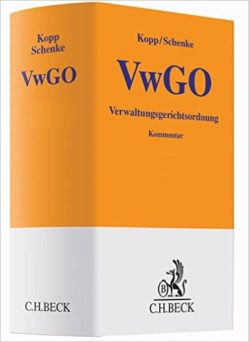 Kopp / Schenke, Vorauflage des VwGO-Kommentars, 28. Auflage 2022